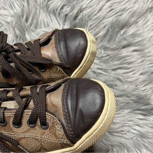 Coach Parkway Sneakers in Monogram Print - Picture 8 of 9